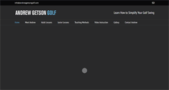 Desktop Screenshot of andrewgetsongolf.com